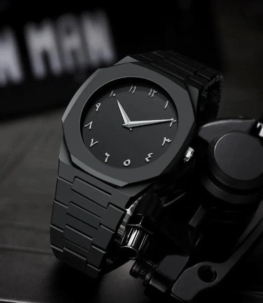 Original Black Arabic Aura Watch